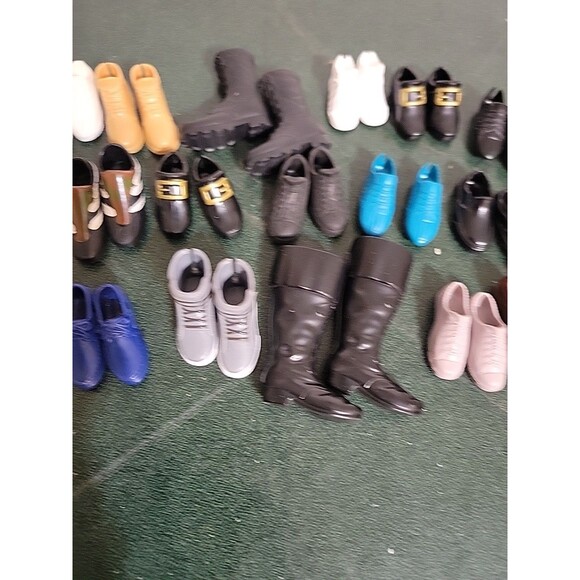 Huge lot Ken Fashion Dolls replacement shoes Boots tennis mixed 25 pair - Picture 8 of 11